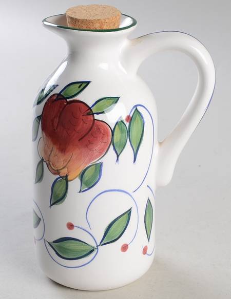 Tuscany Oil/Vinegar Cruet Set with Stoppers - Set of 2 Motifs