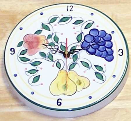 Tuscany Hanging Wall Clock