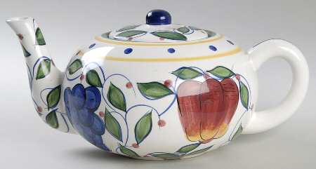 Tuscany Teapot & Lid