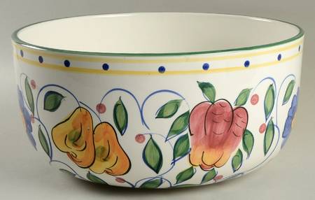 Tuscany 11" Large Salad Serving Bowl