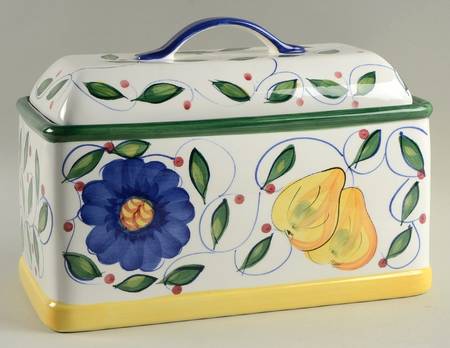 Tuscany Bread Box & Lid