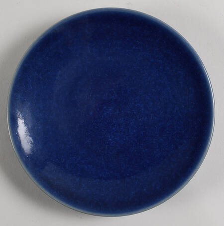 Provencal Blue Salad/Dessert Plate