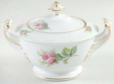 Wild Rose Sugar Bowl & Lid