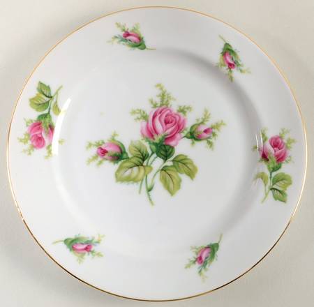 Wild Rose Salad Plate