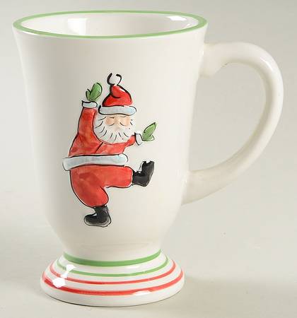 Dancing Santa Mug by JCPenney