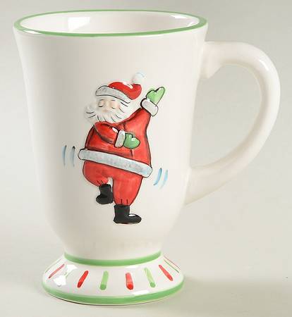 Dancing Santa Mug