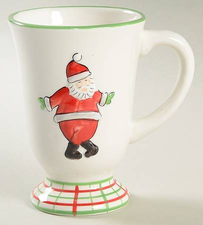 Dancing Santa Mug