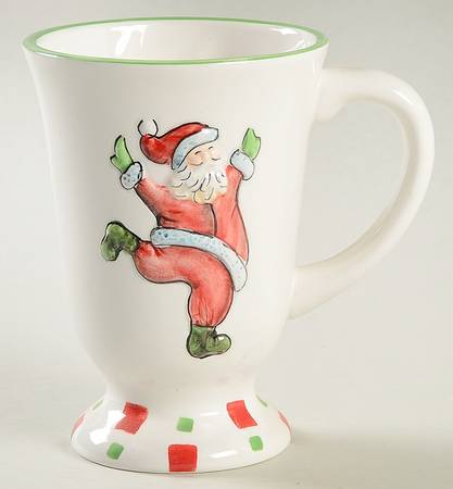 Dancing Santa Mug