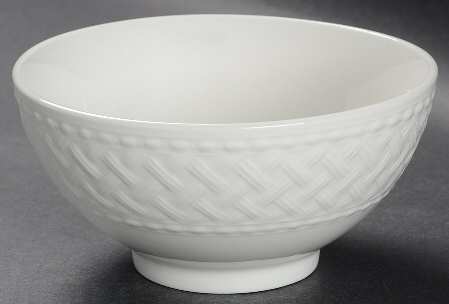 Basket Weave Soup/Cereal Bowl