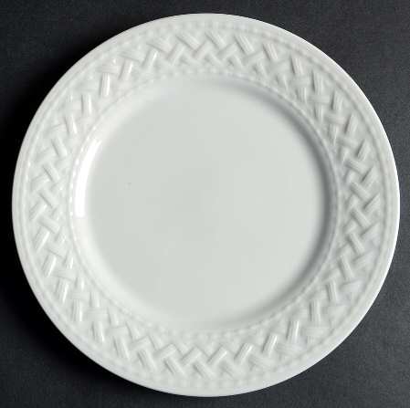 Basket Weave Salad Plate