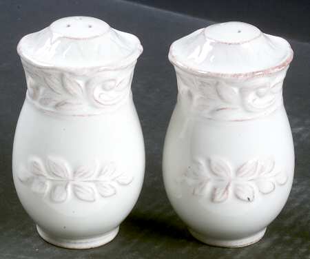 Isabella Ivory Salt & Pepper Set