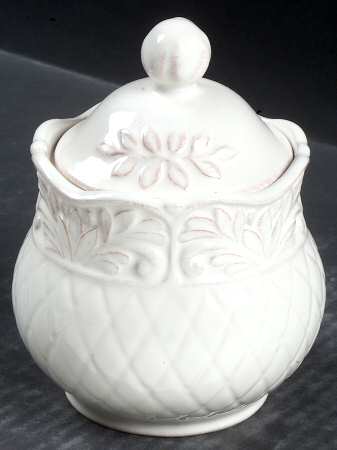 Isabella Ivory Sugar Bowl & Lid