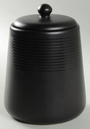 Colin Cowie Noir (Nero, Black) Medium Canister & Lid