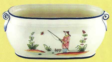 Chinoiserie (Multicolor) Large Planter