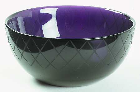 Colin Cowie Amethyst Glassware Individual Salad Bowl