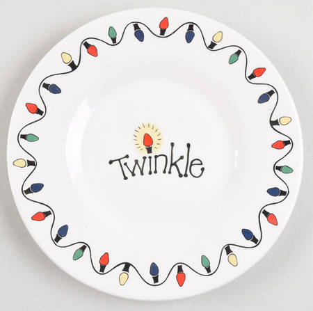 Twinkle Salad/Dessert Plate