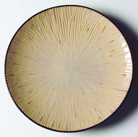 Ventana Light Dark Brown Salad Plate