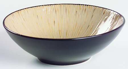 Ventana Light Dark Brown Soup/Cereal Bowl