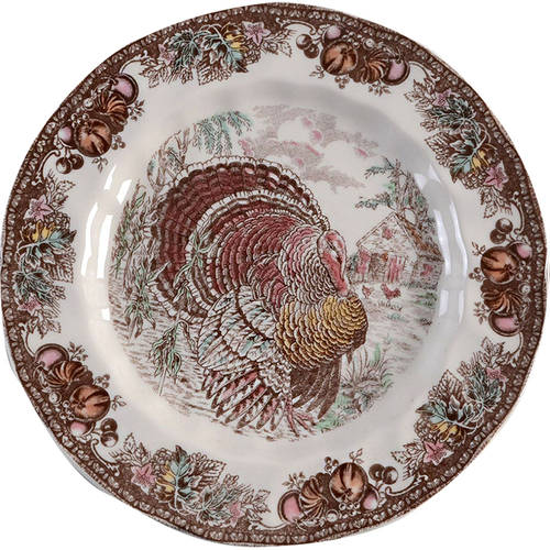 Autumn Monarch Salad Plate - Set of 4