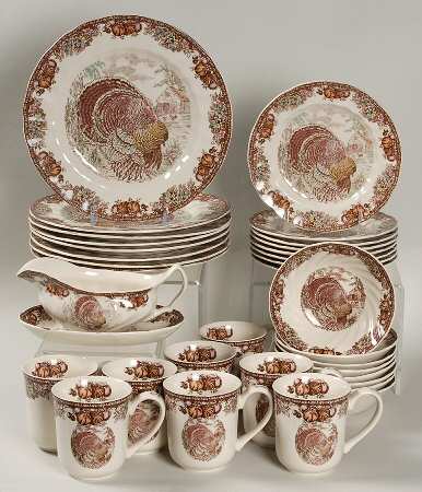 Autumn Monarch 34 Piece Set