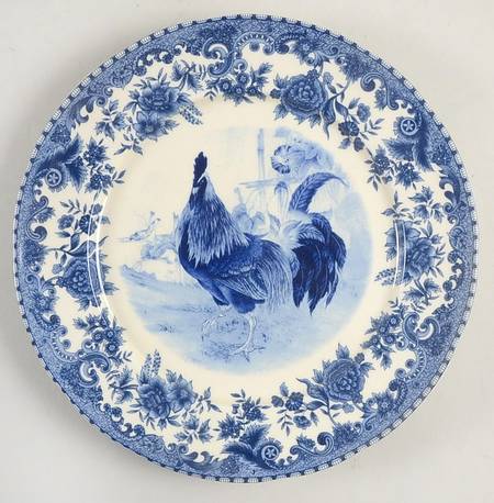 William James Farmyard Salad Plate