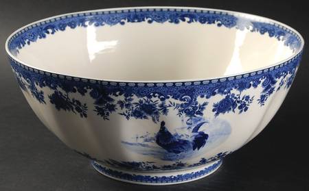 William James Farmyard 9" Salad Serving Bowl