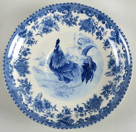 William James Farmyard Saucer for Cream Soup Bowl