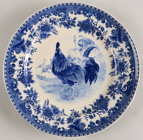 William James Farmyard Dinner Plate