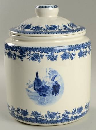 William James Farmyard Medium Canister & Lid