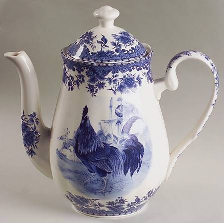William James Farmyard Coffee Pot & Lid by Jay Import