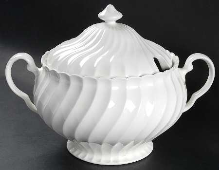 Regency (England 1883 Stamp, Made in China) Tureen &  Lid