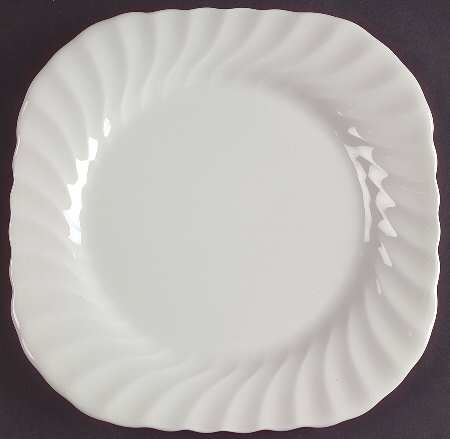 Regency (England 1883 Stamp, Made in China) Square Salad Plate