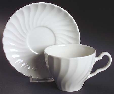 Regency (England 1883 Stamp, Made in China) Breakfast Cup & Saucer Set