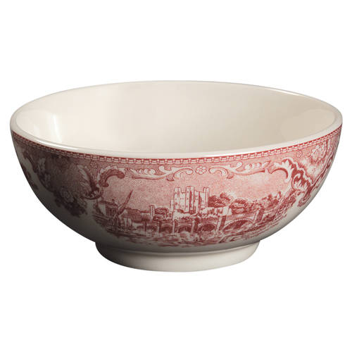 Old Britain Castles Pink (England 1883 Stamp) Oatmeal Bowl by Johnson Brothers