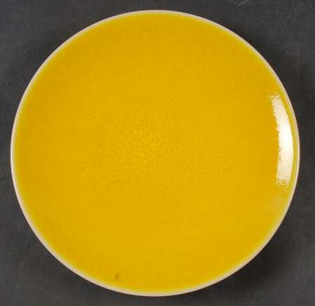 Tourron Citron (Lemon Yellow) Salad/Dessert Plate