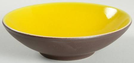 Tourron Citron (Lemon Yellow) Coupe Soup Bowl