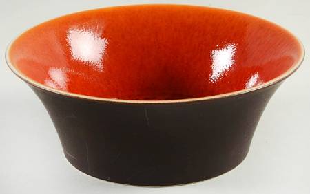 Tanga Orange 6" Fruit Bowl