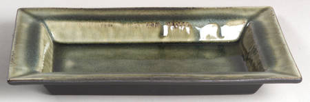 Samoa Vert (Green) 9" Rectangular Serving Platter