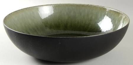 Samoa Vert (Green) 13" Round Serving Bowl