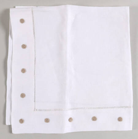 Berry and Thread Cappucino Brown 22" Cloth Napkin