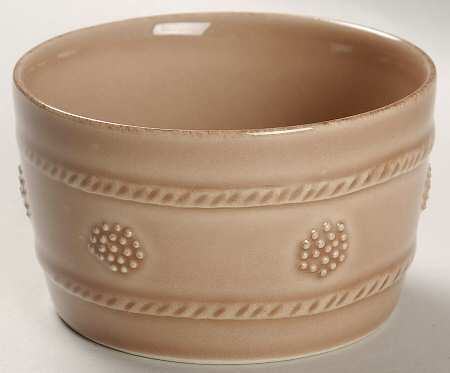 Berry and Thread Cappucino Brown Ramekin