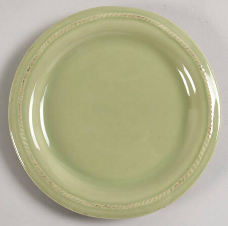 Berry and Thread Pistachio Green Bread & Butter Plate