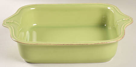 Berry and Thread Pistachio Green 11" Square Baker
