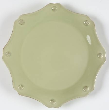 Berry and Thread Pistachio Green Salad/Dessert Plate
