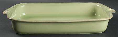 Berry and Thread Pistachio Green 16" Rectangular Baker