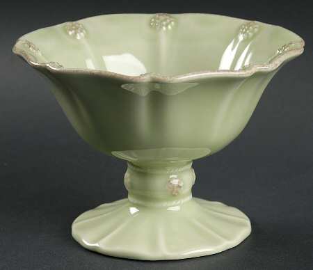 Berry and Thread Pistachio Green Small Compote
