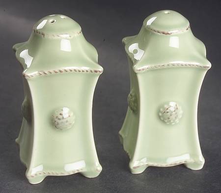 Berry and Thread Pistachio Green Salt & Pepper Set