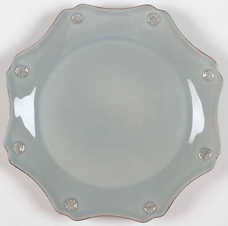 Berry and Thread Ice Blue Salad/Dessert Plate