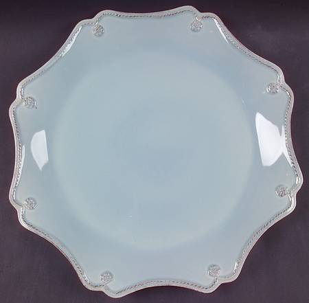 Berry and Thread Ice Blue Service Plate (Charger)