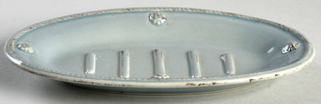 Berry and Thread Ice Blue Soap Dish